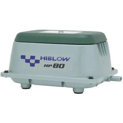 Hiblow HP-80 Pompa powietrza - Cicha, 80 l/min, do stawów do 48 000L Hiblow HP-80 Pompa powietrza - Cicha, 80 l/min, do stawów do 48 000L