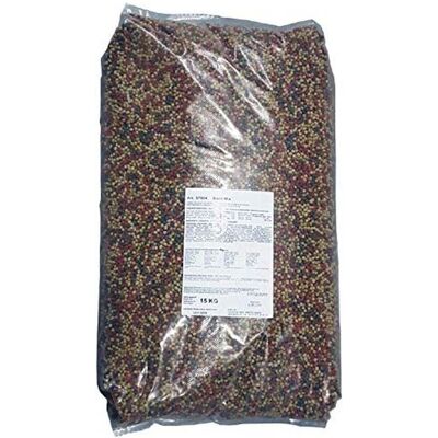 Nourriture poisson Basic Mix - 15kg - Publicité Nourriture poisson Basic Mix - 15kg - Publicité