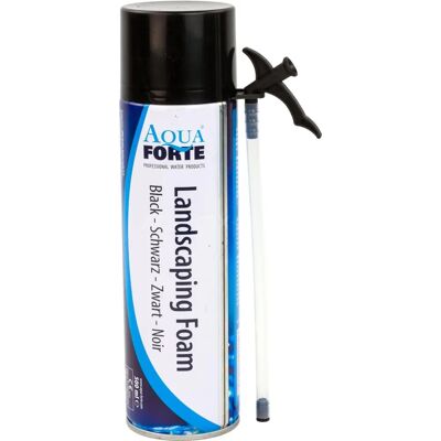 Mousse noire pour cascades et étangs Aquaforte - Étanchéité pour bassins - Publicité Mousse noire pour cascades et étangs Aquaforte - Étanchéité pour bassins - Publicité