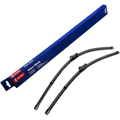 DENSO DF-096 Balai d'essuie-glace plat - 630/550mm, lot de 2, pour VW/Tarraco DENSO DF-096 Balai d'essuie-glace plat - 630/550mm, lot de 2, pour VW/Tarraco
