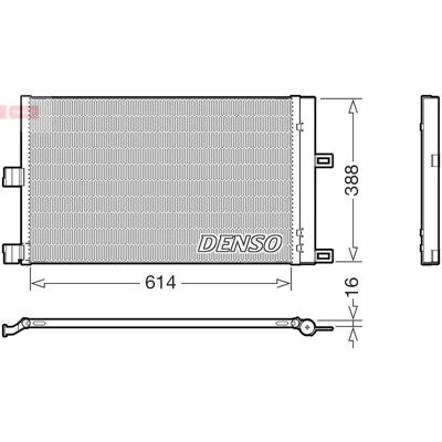 DENSO DCN99080 - OEM klimakondensator til Tesla DENSO DCN99080 - OEM klimakondensator til Tesla