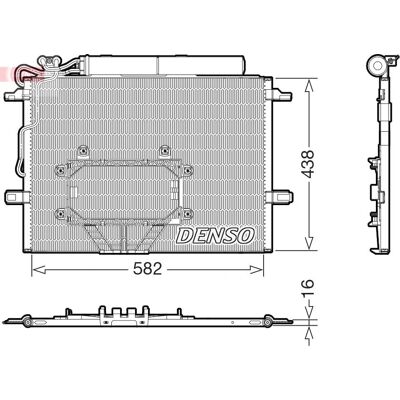 DENSO DCN17065 Klimakondensator - E-Klasse, CLS DENSO DCN17065 Klimakondensator - E-Klasse, CLS