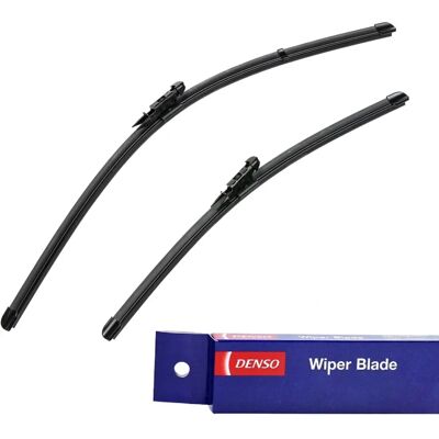 DENSO DF-201 Spazzola tergicristallo - Piatto, 600/450mm, Per veicoli con guida a destra DENSO DF-201 Spazzola tergicristallo - Piatto, 600/450mm, Per veicoli con guida a destra