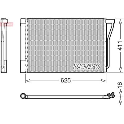 DENSO DCN05022 Condensator de Aer Condiționat Compact - Condensator de Aer Condiționat DENSO DCN05022 Condensator de Aer Condiționat Compact - Condensator de Aer Condiționat