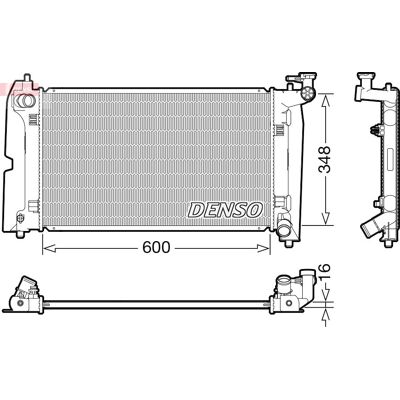 Denso DRM50110 Radiatore - Raffreddamento motore Denso DRM50110 Radiatore - Raffreddamento motore