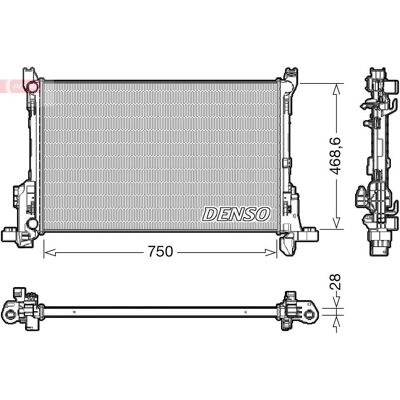 DENSO DRM09175 Moottorin jäähdytys - Renault Trafic 3, Opel Vivaro B DENSO DRM09175 Moottorin jäähdytys - Renault Trafic 3, Opel Vivaro B