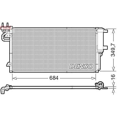 DENSO DCN10045 - Klimakondensator DENSO DCN10045 - Klimakondensator
