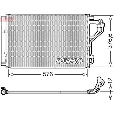 DENSO DCN41010 - Tihkisinlauhdutin ilmastointiin DENSO DCN41010 - Tihkisinlauhdutin ilmastointiin