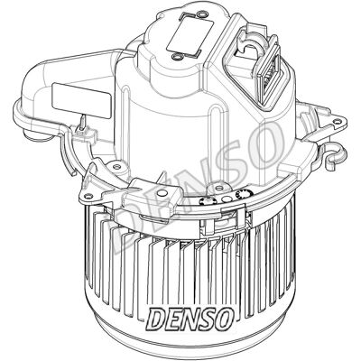 DENSO DEA23023 Innendørsblåser - Interior blower DENSO DEA23023 Innendørsblåser - Interior blower