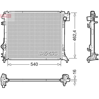 DENSO DRM46063 - Ψυγείο για Nissan Qashqai 2 και Renault Kadjar DENSO DRM46063 - Ψυγείο για Nissan Qashqai 2 και Renault Kadjar