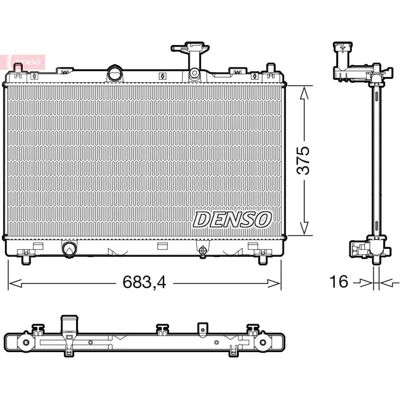 DENSO DRM47038 - Ψύξη κινητήρα DENSO DRM47038 - Ψύξη κινητήρα