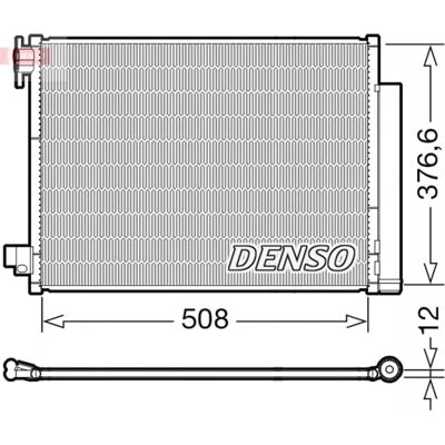 DENSO DCN23052 - Condensator de Aer Condiționat Renault DENSO DCN23052 - Condensator de Aer Condiționat Renault