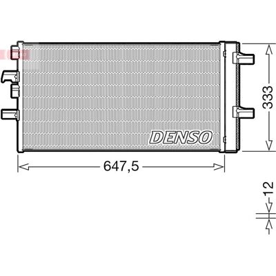 DENSO DCN05108 - Luftkondensator BMW, MINI DENSO DCN05108 - Luftkondensator BMW, MINI