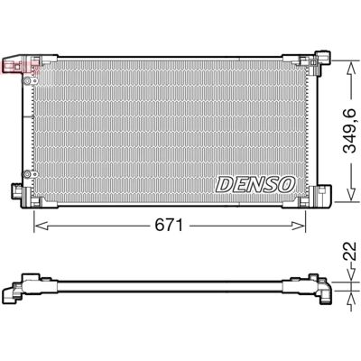 DENSO DCN50114 Ψυκτικός Κάδος - R134a DENSO DCN50114 Ψυκτικός Κάδος - R134a