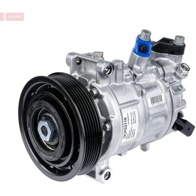 DENSO DCP02116 AC Compressor - 6 grooves, 125mm pulley, 12V DENSO DCP02116 AC Compressor - 6 grooves, 125mm pulley, 12V