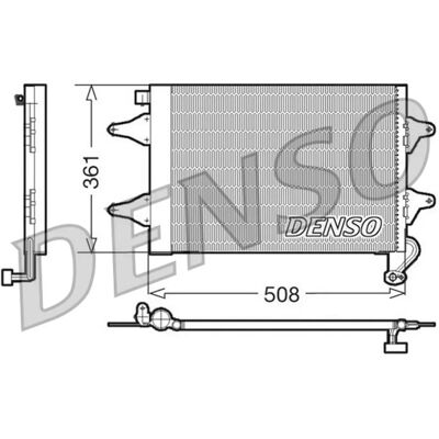 DENSO DCN27004 Kompakt Klimakondensator DENSO DCN27004 Kompakt Klimakondensator