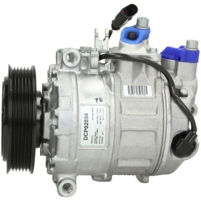 DENSO DCP02034 Compresseur de Climatisation - 7SEU17C, R134a, Audi A4 B7, A8 D3 DENSO DCP02034 Compresseur de Climatisation - 7SEU17C, R134a, Audi A4 B7, A8 D3