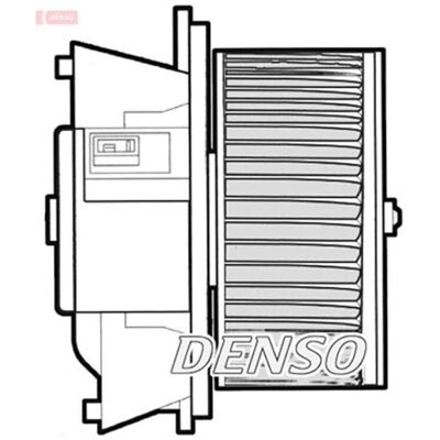 DENSO Innenraumgebläse - Linkslenker - Kein Widerstand - Innenraumgebläse DENSO Innenraumgebläse - Linkslenker - Kein Widerstand - Innenraumgebläse