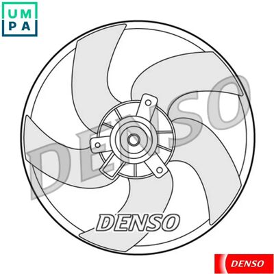 DENSO DER21011 Motorvifte - 340mm - Kjøling DENSO DER21011 Motorvifte - 340mm - Kjøling