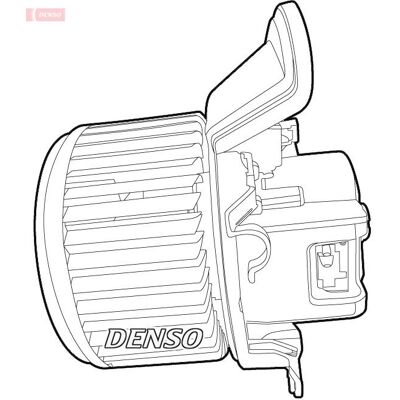 DENSO DEA01211 Indendørs ventilator - OEM-del til Alfa Romeo, Fiat, Lancia DENSO DEA01211 Indendørs ventilator - OEM-del til Alfa Romeo, Fiat, Lancia