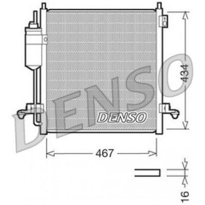 DENSO DCN45001 Klimakondensator - R134a DENSO DCN45001 Klimakondensator - R134a