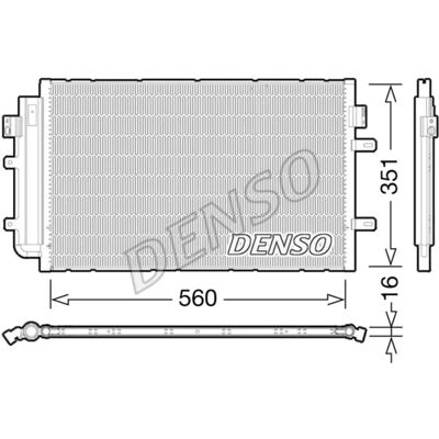 Abakus 0220160008 High-Quality Denso A/C Condenser - A/C Condenser Abakus 0220160008 High-Quality Denso A/C Condenser - A/C Condenser