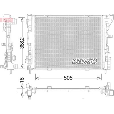 DENSO DRM23035 - Răcire motor DENSO DRM23035 - Răcire motor