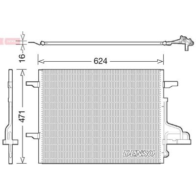 DENSO DCN10027 - Condensatore A/C per Ford Kuga DENSO DCN10027 - Condensatore A/C per Ford Kuga