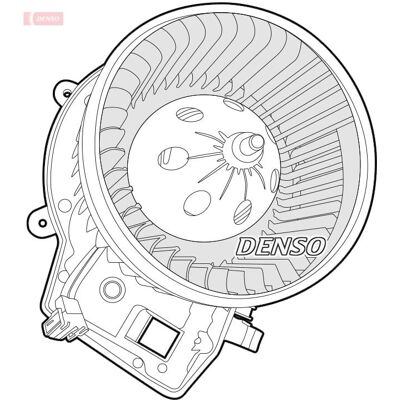DENSO DEA17001 Innendørs Vifte for Mercedes-Benz - Vifte DENSO DEA17001 Innendørs Vifte for Mercedes-Benz - Vifte
