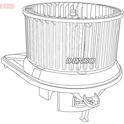 DENSO DEA17029 - Indendørs ventilator til venstrestyrede køretøjer DENSO DEA17029 - Indendørs ventilator til venstrestyrede køretøjer