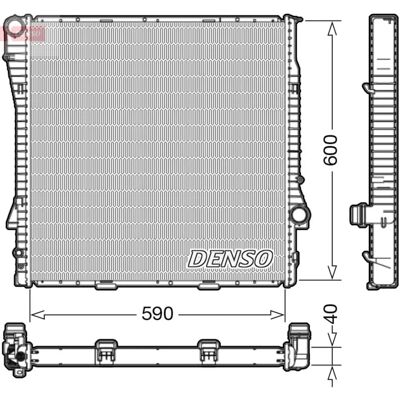 DENSO DRM05112 Ψύξης BMW X5 - Κινητήρα DENSO DRM05112 Ψύξης BMW X5 - Κινητήρα