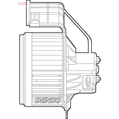 DENSO DEA23020 Luftblæser - Renault Kangoo II DENSO DEA23020 Luftblæser - Renault Kangoo II