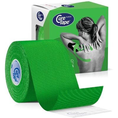 CureTape Classic Groen - Kinesiologie Tape 5cm x 5m CureTape Classic Groen - Kinesiologie Tape 5cm x 5m