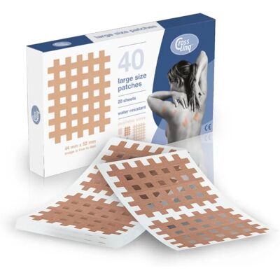 Cure Tape Crosslinq mărimea L 40 bucăți - Bandă medicală Cure Tape Crosslinq mărimea L 40 bucăți - Bandă medicală
