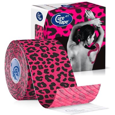 Curetape Art Leopard 5cm x 5m - Kinesiology Tape Curetape Art Leopard 5cm x 5m - Kinesiology Tape
