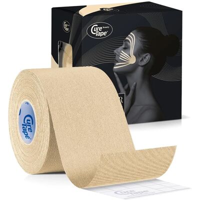 Cure Tape GENTLE 5cm x 5m kinesiotaping - Body & Face Tape Cure Tape GENTLE 5cm x 5m kinesiotaping - Body & Face Tape