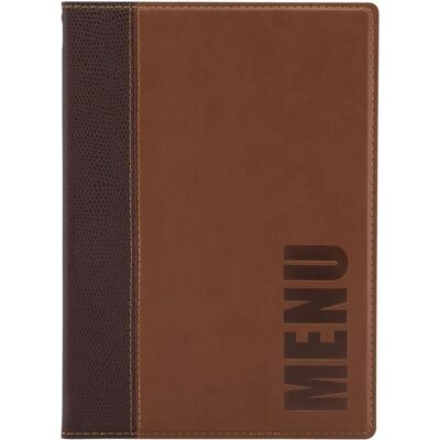 Couverture de Menu Vintage A5 Securit - Style Rustique Durable et Élégant Couverture de Menu Vintage A5 Securit - Style Rustique Durable et Élégant