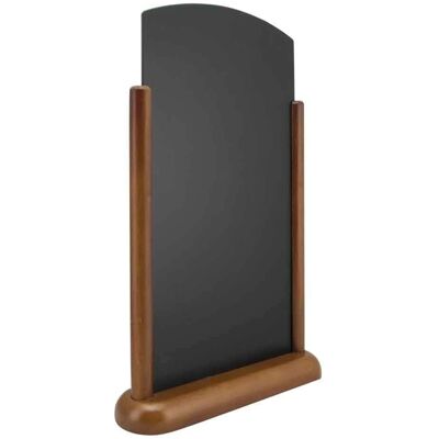 Securit Pizarra de mesa Wengé Marrón oscuro - 26x40cm Securit Pizarra de mesa Wengé Marrón oscuro - 26x40cm