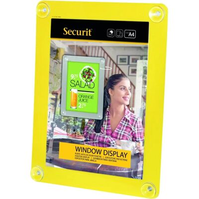 Securit A4 Sárga Kétszárnyú Szívó Rendszer Securit A4 Sárga Kétszárnyú Szívó Rendszer