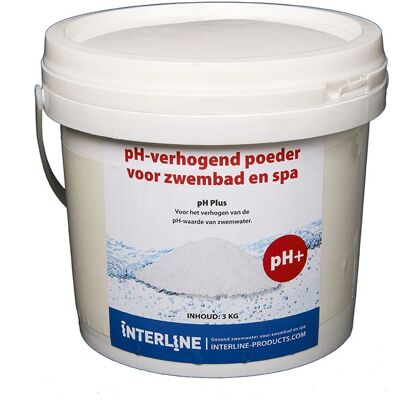 Interline 52881105 Waterbehandeling Chemisch - pH-Plus 3 kg Interline 52881105 Waterbehandeling Chemisch - pH-Plus 3 kg