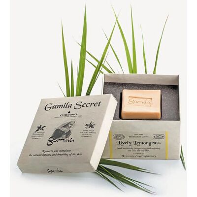 Gamila Secret Lebendige Zitronengras Seife - 115 g Gamila Secret Lebendige Zitronengras Seife - 115 g