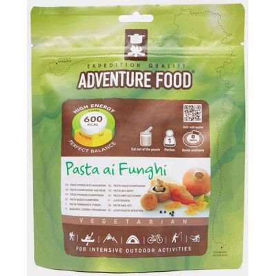 Adventure Food Vegetarisk Pasta med Ost og Sopp - 1 Portion Adventure Food Vegetarisk Pasta med Ost og Sopp - 1 Portion