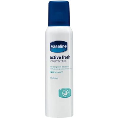 Vaseline ProDerma Antiperspirant Deodorant Active Fresh - 150ml Vaseline ProDerma Antiperspirant Deodorant Active Fresh - 150ml