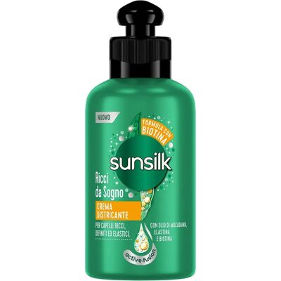 Crème anti-frizz Sunsilk pour boucles - 200ml - Publicité Crème anti-frizz Sunsilk pour boucles - 200ml - Publicité