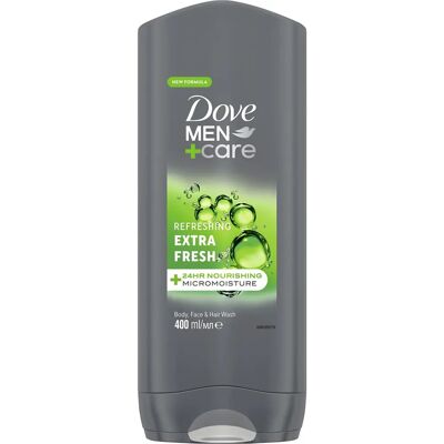 Dove Men + Care Extra Fresh shower gel for body and face (400ml) Dove Men + Care Extra Fresh shower gel for body and face (400ml)