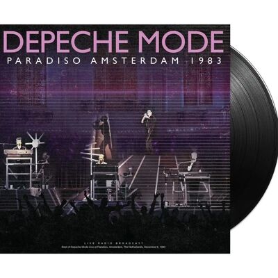 Depeche Mode - Paradiso Amsterdam 1983 - Vinile LP - Nero Depeche Mode - Paradiso Amsterdam 1983 - Vinile LP - Nero