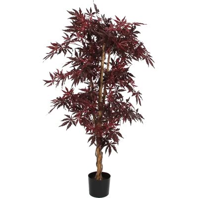 Arbre artificiel d'érable Mica Decorations - 140cm - Rouge - Publicité Arbre artificiel d'érable Mica Decorations - 140cm - Rouge - Publicité