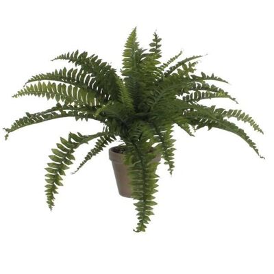 Plante Artificielle Fougère - H45xØ70 cm - Pot en Terracotta - Vert - Publicité Plante Artificielle Fougère - H45xØ70 cm - Pot en Terracotta - Vert - Publicité