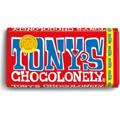 Tony's Chocolonely Tony's Milk Bar - Chocolate Bar Tony's Chocolonely Tony's Milk Bar - Chocolate Bar