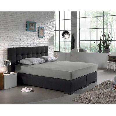 DREAMHOUSE Grijze Jersey Fitted Sheet - Single Jersey 135 G/m2 DREAMHOUSE Grijze Jersey Fitted Sheet - Single Jersey 135 G/m2